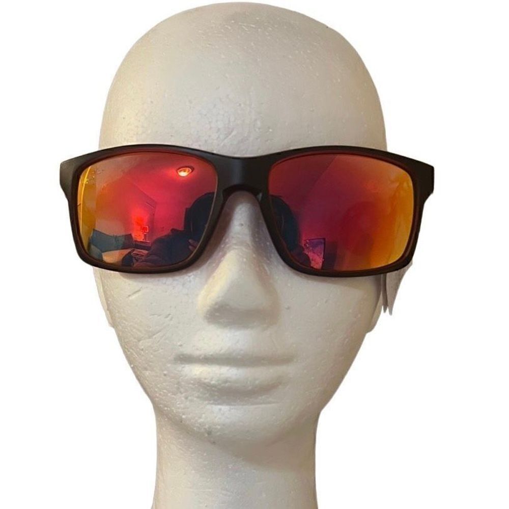 Hang Ten UV 400 Polarized Red Mirrored Sport Sunglasses unisex
